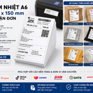 Decal nhiệt A6